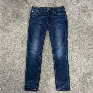 American Eagle Outfitters Dark Blue Skinny Jeans